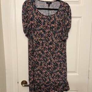 Floral Short Sleeve Dress